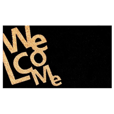 Calloway Mills Entrance Mat, 17 x 29, Black, Natural 104712436